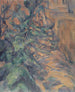 Rotsen en takken, Bibmus - Paul Cézanne — weergave van het kunstwerk