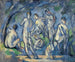 Sept baders - Paul Cézanne — weergave van het kunstwerk