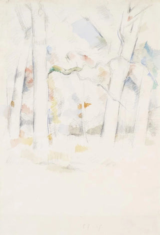 Paul Czanne - Sousbois Under the Trees.webp