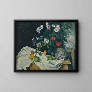 Paul Czanne - Still Life with Flowers and Fruit.webp