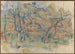 van bomen en huis in Provence - Paul Cézanne — weergave van het kunstwerk