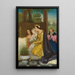 Sainte Émilie, Queen of Hungary - Paul Delaroche — framed artwork on a wall
