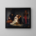L'exécution de Lady Jane Grey à la Tour de Londres en 1554 - Paul Delaroche — ingelijst kunstwerk aan de muur