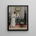 La lettre - Paul Fischer — ingelijst kunstwerk aan de muur