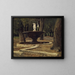 Fontaine in het park van Villa Borghèse in Rome - Paul Flickel — ingelijst kunstwerk aan de muur