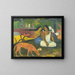 Joie d'Arearea - Paul Gauguin — ingelijst kunstwerk aan de muur