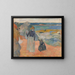 Strandscène - Paul Gauguin — ingelijst kunstwerk aan de muur