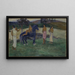Samenstelling met figuren en een paard - Paul Gauguin — ingelijst kunstwerk aan de muur