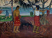 Le Raro te Oviri onder de Pandanus - Paul Gauguin — weergave van het kunstwerk