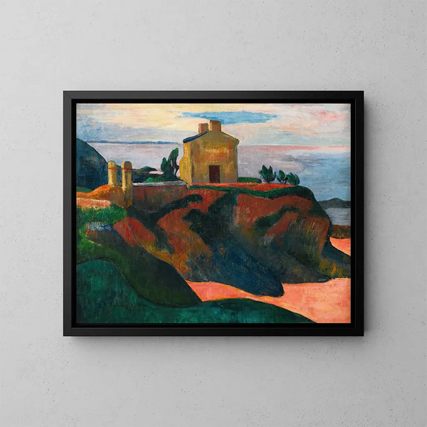 La Maison du Pandu - Paul Gauguin — ingelijst kunstwerk aan de muur