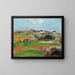Landschap in Le Pouldu - Paul Gauguin — ingelijst kunstwerk aan de muur