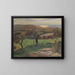 De Velden aan de Kust - Paul Gauguin — ingelijst kunstwerk aan de muur