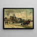 Les usines Cail et quai de Grenelle - Paul Gauguin — ingelijst kunstwerk aan de muur