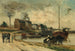 Les usines Cail et quai de Grenelle - Paul Gauguin — weergave van het kunstwerk