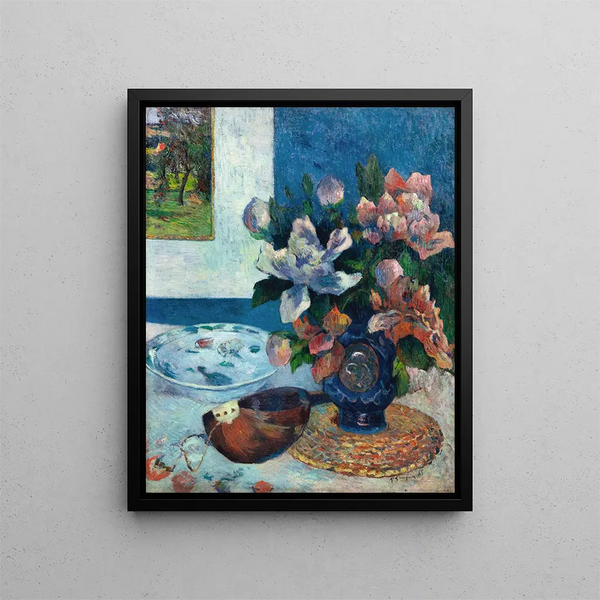 Paul Gauguin - Nature morte avec pivoines de chine et mandoline.webp