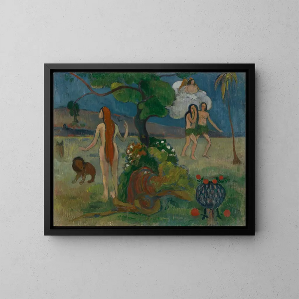 Le Paradis perdu - Paul Gauguin — ingelijst kunstwerk aan de muur