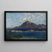 Landschap van Te Vaa - Paul Gauguin — ingelijst kunstwerk aan de muur
