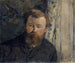 Portret van de schilder Achille GranchiTaylor - Paul Gauguin — weergave van het kunstwerk