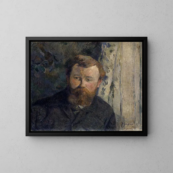 Portret van de schilder Achille GranchiTaylor - Paul Gauguin — ingelijst kunstwerk aan de muur