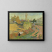 vlakbij Arles of Het Mas d'Arles - Paul Gauguin — ingelijst kunstwerk aan de muur