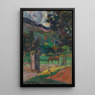 Paul Gauguin - Tahitian Landscape.webp
