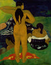 Vrouwen uit Tahiti in bad - Paul Gauguin — weergave van het kunstwerk