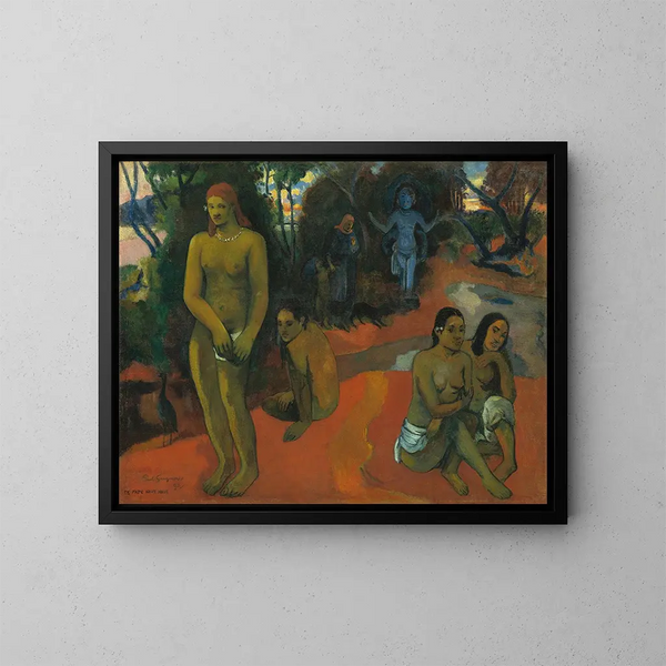 Les Eaux Délectables de Te Pape Nave Nave - Paul Gauguin — ingelijst kunstwerk aan de muur
