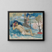 De wilde vrouw - Paul Gauguin — ingelijst kunstwerk aan de muur