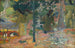 De zwemmers - Paul Gauguin — weergave van het kunstwerk