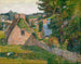 Het veld van DeroutLollichon - Paul Gauguin — weergave van het kunstwerk