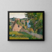 Het veld van DeroutLollichon - Paul Gauguin — ingelijst kunstwerk aan de muur