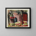 Huizen - Paul Gauguin — ingelijst kunstwerk aan de muur