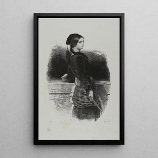 Paul Gavarni - Gulnare Mlle Waldor.webp