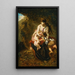 Medea - Paul Huet — framed artwork on a wall