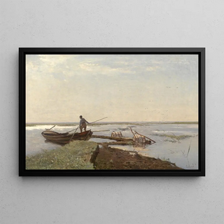 Paul Joseph Constantin Gabril - Polder Landscape in the Kamperpolder.webp