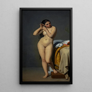 Paul Jourdy - Nu la console.webp