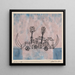 Oud stoomboot - Paul Klee — ingelijst kunstwerk aan de muur