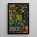 Flowering Footbridge - Paul Klee — framed artwork on a wall