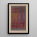 Curtain - Paul Klee — framed artwork on a wall