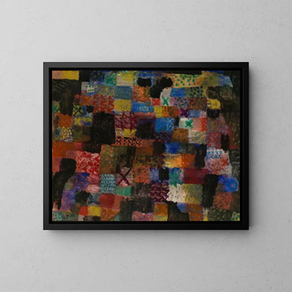 Diepe Pathos - Paul Klee — ingelijst kunstwerk aan de muur