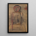 Doctor - Paul Klee — framed artwork on a wall