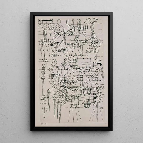 Paul Klee - Drawing Knotted in the Manner of a Net.webp