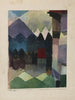 Fehn in de tuin van Marc - Paul Klee — weergave van het kunstwerk