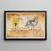 dierenkunstnummer voor Florina - Paul Klee — ingelijst kunstwerk aan de muur