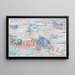 Licht op vroeger - Paul Klee — ingelijst kunstwerk aan de muur