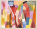 van het Beweging van de gewelfde kamers - Paul Klee — weergave van het kunstwerk