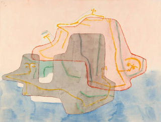 Mythe van een eiland - Paul Klee — weergave van het kunstwerk
