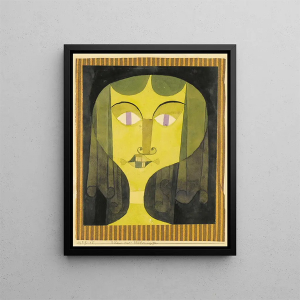 Paul Klee - Portrait Of A VioletEyed Woman.webp