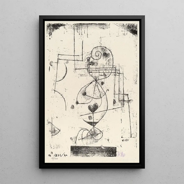 Paul Klee - Queen of Hearts Herzdame.webp