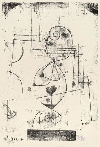 Paul Klee - Queen of Hearts Herzdame.webp